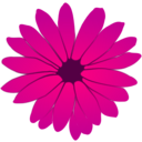 download Flower1 Juliane Krug 01 clipart image with 270 hue color