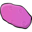 download Potato clipart image with 270 hue color