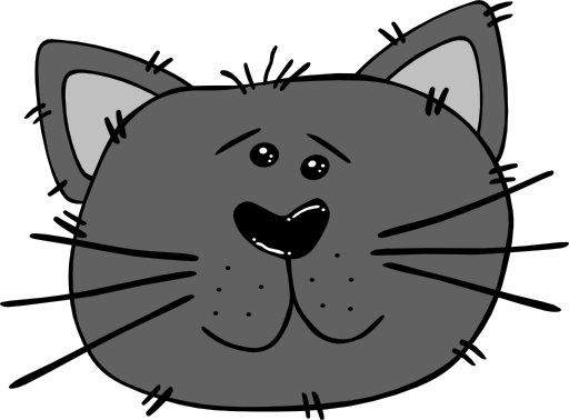Cartoon Cat Face