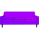 Purple Sofa