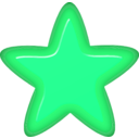 download Yellow Star clipart image with 90 hue color
