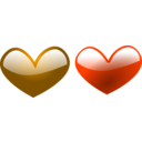 download Heart4 clipart image with 135 hue color