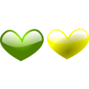 download Heart4 clipart image with 180 hue color