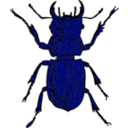 download Stag Beetle clipart image with 225 hue color