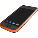 download Iphone clipart image with 180 hue color