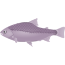 download Fish clipart image with 270 hue color