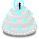 download Wedding Icon clipart image with 180 hue color