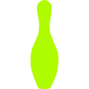 download Bowling Pin Orange clipart image with 45 hue color