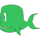 download Whale clipart image with 315 hue color