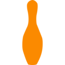 Bowling Pin Orange