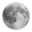 Weather Icon Full Moon