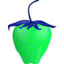 download Strawberry clipart image with 135 hue color