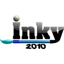 download Inky2010 Logo clipart image with 180 hue color