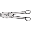 download Metal Shears clipart image with 135 hue color