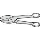 download Metal Shears clipart image with 315 hue color