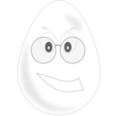 Egg Wear Glasses