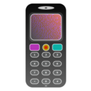 download Mobile Phone clipart image with 180 hue color