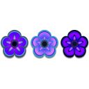 download Flowers clipart image with 225 hue color