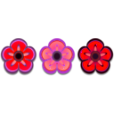 download Flowers clipart image with 315 hue color