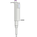 download Eppendorf Automatic Pipette clipart image with 45 hue color