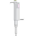 download Eppendorf Automatic Pipette clipart image with 180 hue color