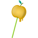 download Sugar Coated Apple clipart image with 45 hue color