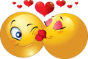 Kissing Couple Smiley Emoticon