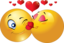 Kissing Couple Smiley Emoticon