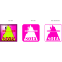 download Sota clipart image with 315 hue color