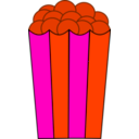 download Popcorn clipart image with 315 hue color