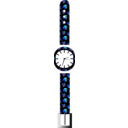 download Wristwatch Icon clipart image with 180 hue color