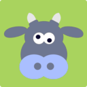 download Cow For Linus clipart image with 225 hue color