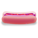 download Hot Dog clipart image with 315 hue color