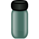 download Amber Vial clipart image with 135 hue color