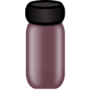 download Amber Vial clipart image with 315 hue color