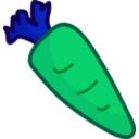 download Cartoon Carrot clipart image with 135 hue color