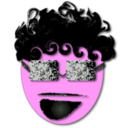 download Cool Beard Man clipart image with 270 hue color