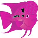 download Flowerhorn Fish 2 clipart image with 315 hue color