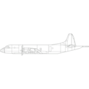 download Lockheed P 3 Orion Aircraft clipart image with 135 hue color