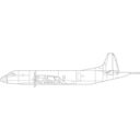 download Lockheed P 3 Orion Aircraft clipart image with 315 hue color