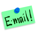 download Thumbtack Note Email clipart image with 90 hue color