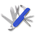 download Swiss Army Knife clipart image with 225 hue color