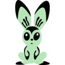 download Hare By Rones clipart image with 90 hue color
