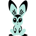 download Hare By Rones clipart image with 135 hue color