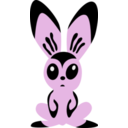 download Hare By Rones clipart image with 270 hue color