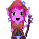 download Taniael Chibi clipart image with 270 hue color