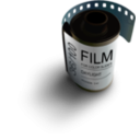 download Film clipart image with 180 hue color