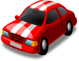 Little Red Racing Car