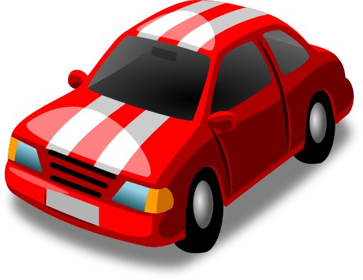 Little Red Racing Car