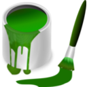 download Color Bucket Brown clipart image with 90 hue color